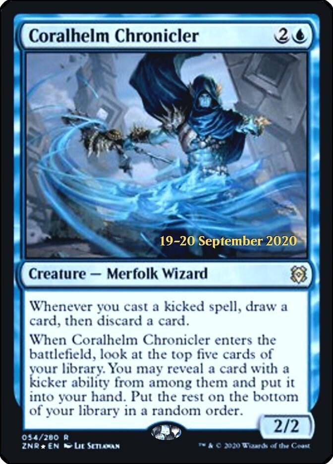 Coralhelm Chronicler (54) [Prerelease Cards]