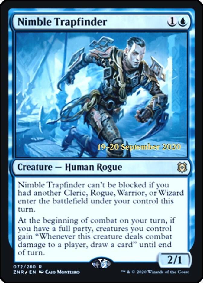Nimble Trapfinder (72) [Prerelease Cards]