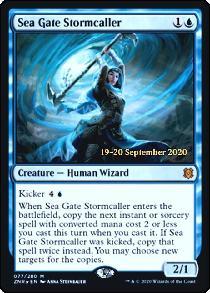 Sea Gate Stormcaller (77) [Prerelease Cards]