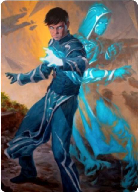 Jace, Mirror Mage Art Card (1/81) [Zendikar Rising Art Series]