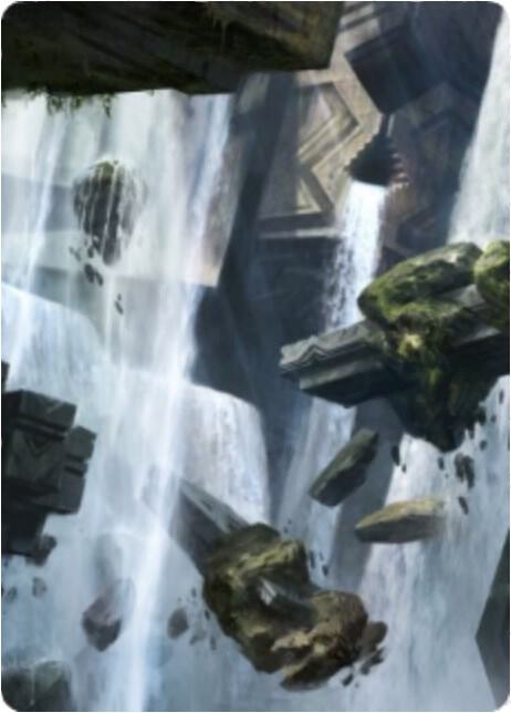 Island Art Card (10/81) [Zendikar Rising Art Series]