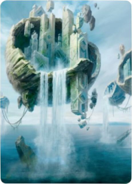 Island Art Card (11/81) [Zendikar Rising Art Series]