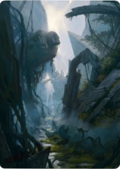 Swamp Art Card (14/81) [Zendikar Rising Art Series]