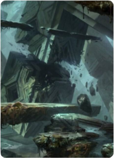 Swamp Art Card (15/81) [Zendikar Rising Art Series]
