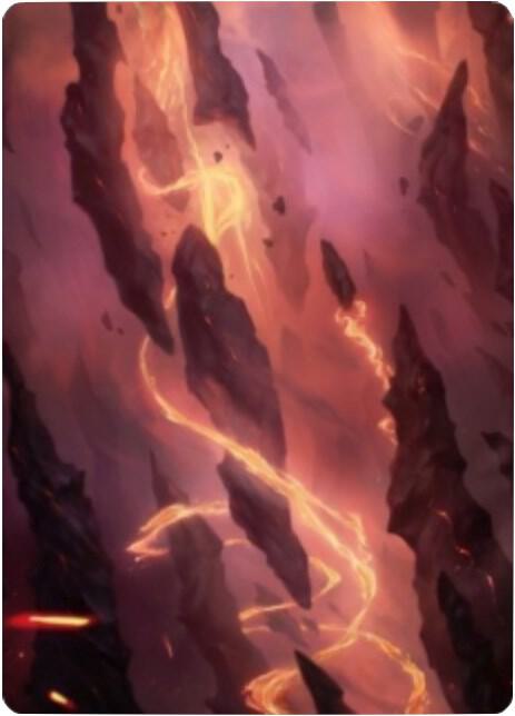 Mountain Art Card (16/81) [Zendikar Rising Art Series]