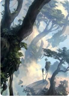 Forest Art Card (19/81) [Zendikar Rising Art Series]