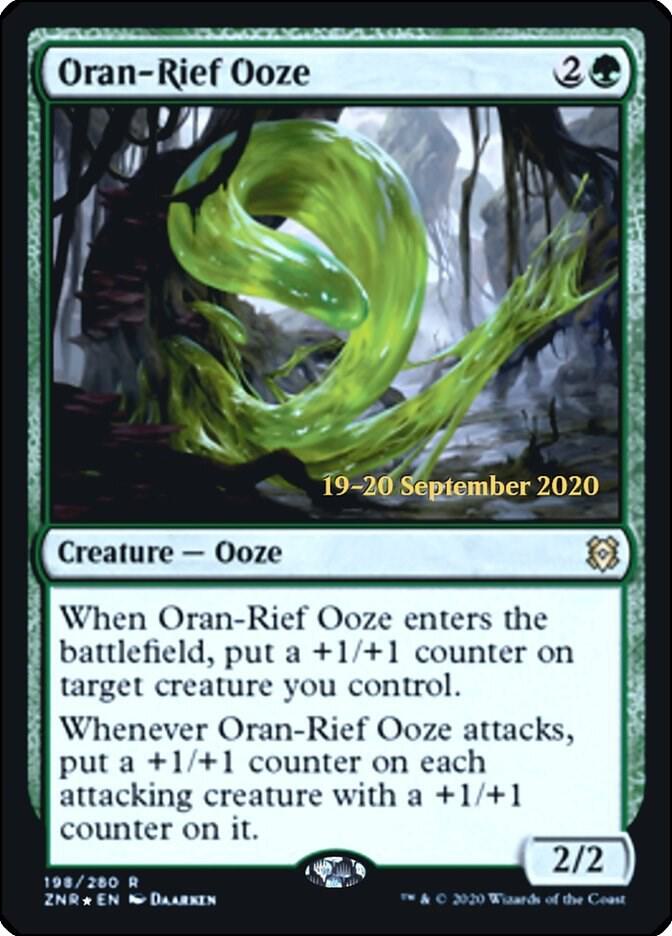 Oran-Rief Ooze (198) [Prerelease Cards]