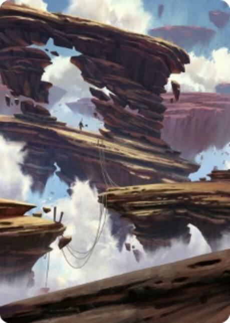 Boulderloft Pathway Art Card (22) [Zendikar Rising Art Series]