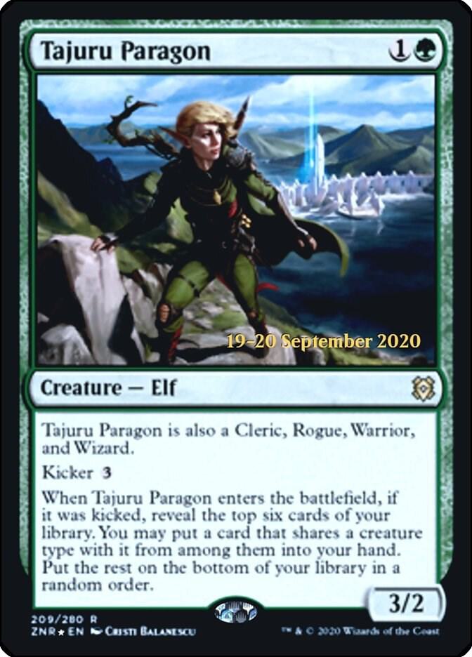 Tajuru Paragon (209) [Prerelease Cards]