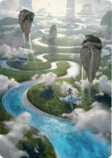 Clearwater Pathway Art Card (25) [Zendikar Rising Art Series]