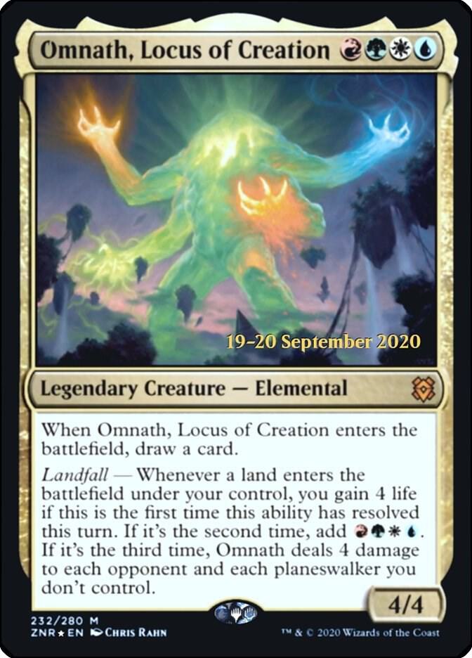 Omnath, Locus of Creation (232) [Prerelease Cards]
