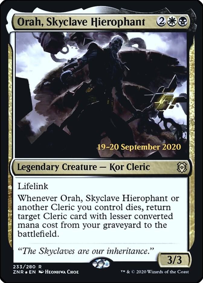 Orah, Skyclave Hierophant (233) [Prerelease Cards]