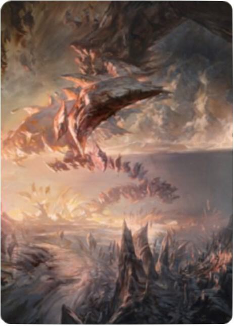 Needleverge Pathway Art Card (27) [Zendikar Rising Art Series]
