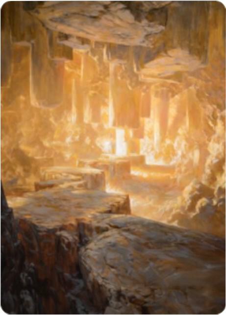 Pillarverge Pathway Art Card (28) [Zendikar Rising Art Series]
