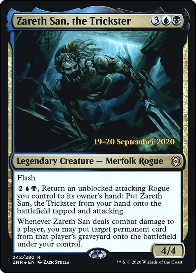 Zareth San, the Trickster (242) [Prerelease Cards]