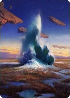Flooded Strand Art Card (29) [Zendikar Rising Art Series]