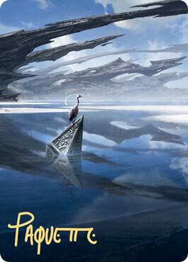 Seachrome Coast Art Card (Gold-Stamped Signature) (31) [Zendikar Rising Art Series]