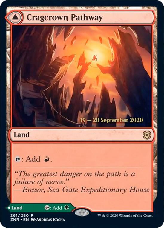 Cragcrown Pathway (261) [Prerelease Cards]