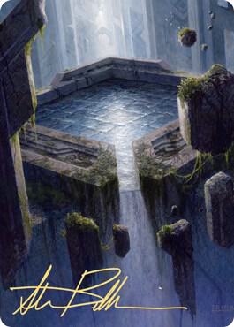 Morphic Pool Art Card (Gold-Stamped Signature) (32) [Zendikar Rising Art Series]