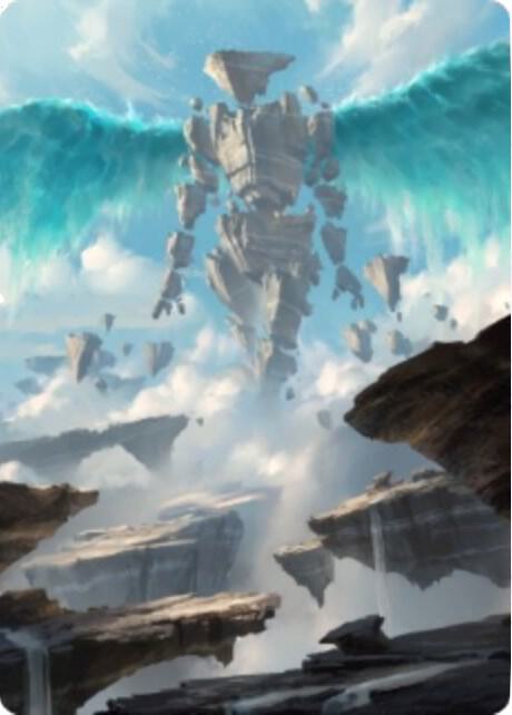 Celestial Colonnade Art Card (33) [Zendikar Rising Art Series]