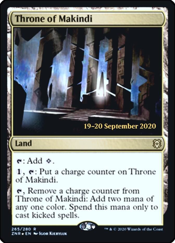 Throne of Makindi (265) [Prerelease Cards]