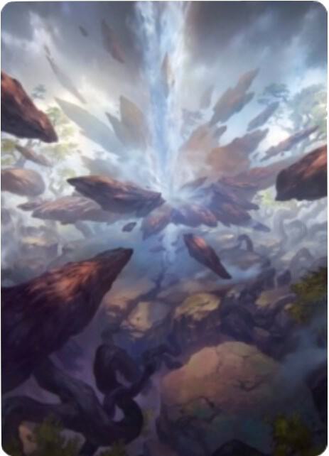 Prismatic Vista Art Card (35) [Zendikar Rising Art Series]