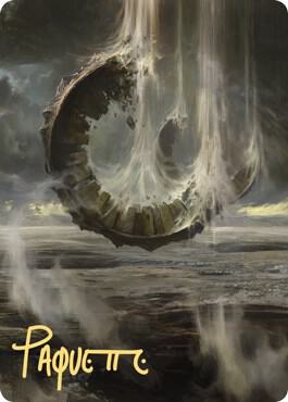 Wasteland Art Card (Gold-Stamped Signature) (36) [Zendikar Rising Art Series]