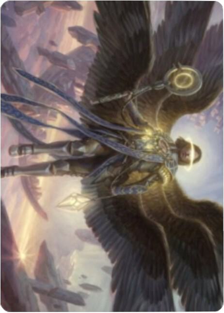 Angel of Destiny Art Card (37) [Zendikar Rising Art Series]