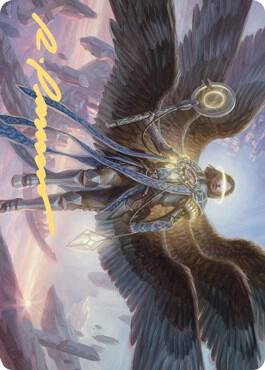 Angel of Destiny Art Card (Gold-Stamped Signature) (37) [Zendikar Rising Art Series]