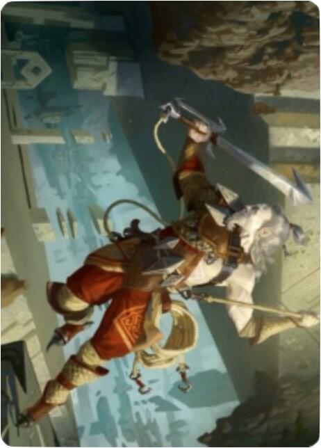 Cliffhaven Sell-Sword Art Card (38) [Zendikar Rising Art Series]