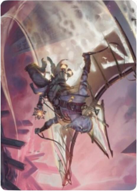 Kitesail Cleric Art Card (40) [Zendikar Rising Art Series]