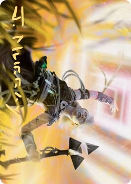 Kor Celebrant Art Card (Gold-Stamped Signature) (41) [Zendikar Rising Art Series]