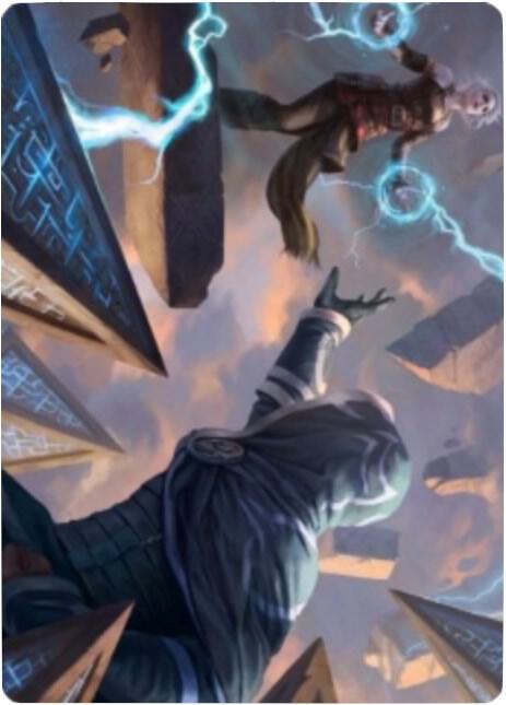 Nahiri's Binding Art Card (42) [Zendikar Rising Art Series]