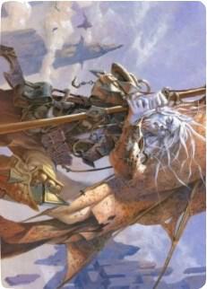 Sea Gate Banneret Art Card (43) [Zendikar Rising Art Series]