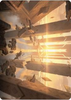 Skyclave Basilica Art Card (44) [Zendikar Rising Art Series]