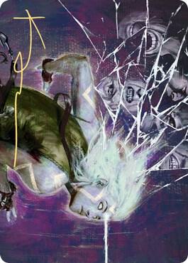 Anticognition Art Card (Gold-Stamped Signature) (46) [Zendikar Rising Art Series]
