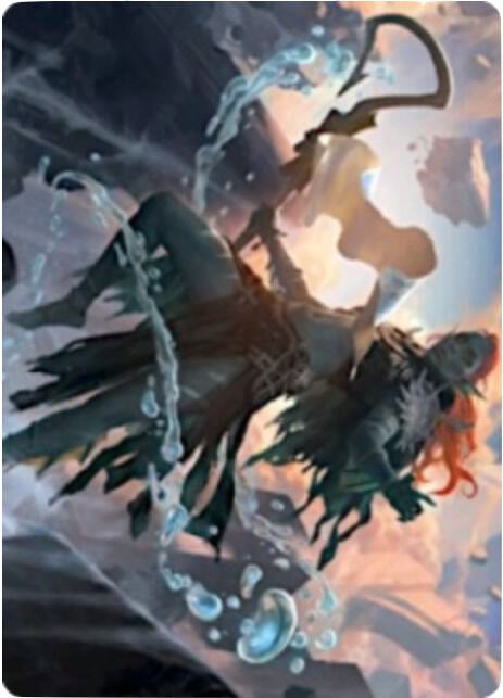 Expedition Diviner Art Card (47) [Zendikar Rising Art Series]