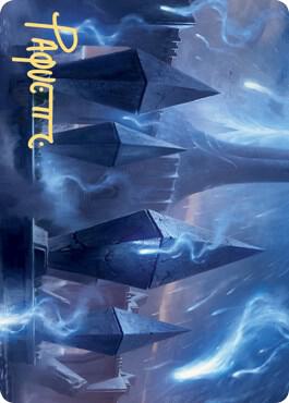 Sea Gate Restoration Art Card (Gold-Stamped Signature) (49) [Zendikar Rising Art Series]