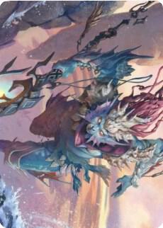 Umara Wizard Art Card (52) [Zendikar Rising Art Series]