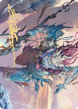 Umara Wizard Art Card (Gold-Stamped Signature) (52) [Zendikar Rising Art Series]