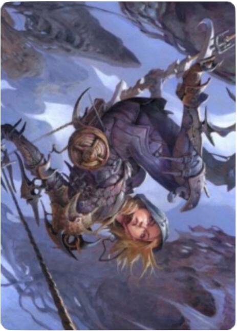 Blackbloom Rogue Art Card (53) [Zendikar Rising Art Series]