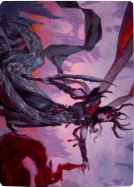 Drana, the Last Bloodchief Art Card (54) [Zendikar Rising Art Series]