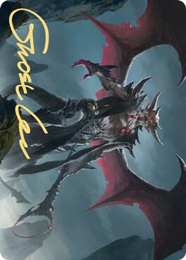 Taborax, Hope's Demise Art Card (Gold-Stamped Signature) (63) [Zendikar Rising Art Series]