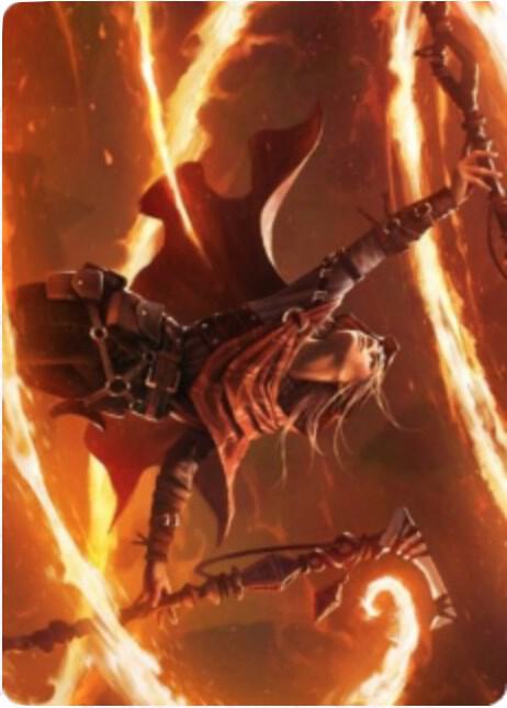 Magmatic Channeler Art Card (65) [Zendikar Rising Art Series]
