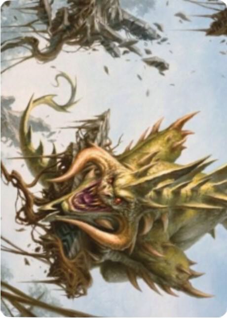Canopy Baloth Art Card (70) [Zendikar Rising Art Series]