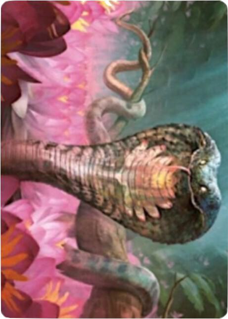Lotus Cobra Art Card (71) [Zendikar Rising Art Series]
