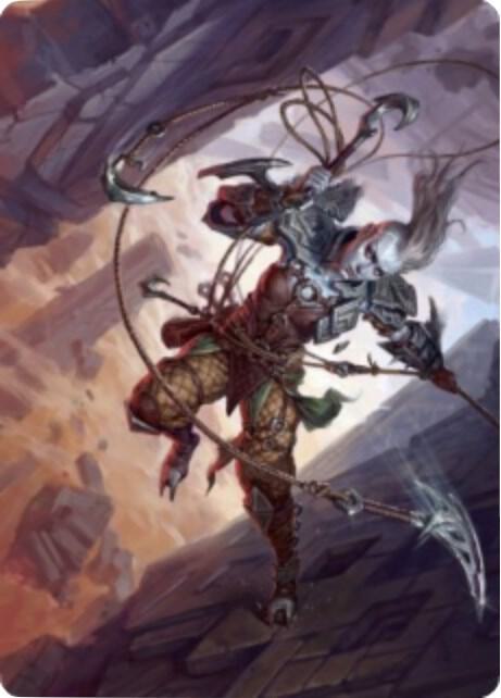 Akiri, Fearless Voyager Art Card (74) [Zendikar Rising Art Series]
