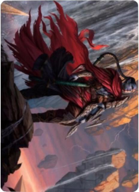 Anowon, the Ruin Thief Art Card (75) [Zendikar Rising Art Series]