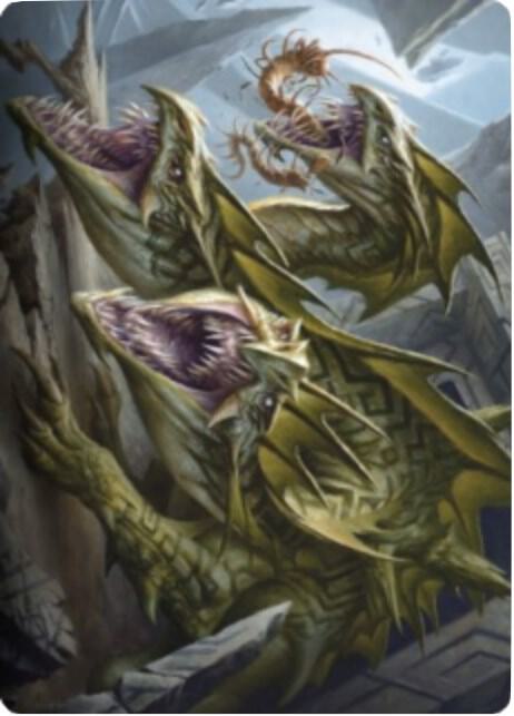 Grakmaw, Skyclave Ravager Art Card (76) [Zendikar Rising Art Series]