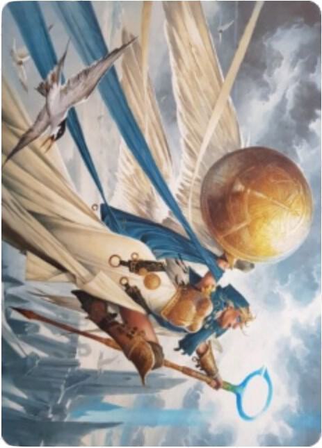 Linvala, Shield of Sea Gate Art Card (77) [Zendikar Rising Art Series]
